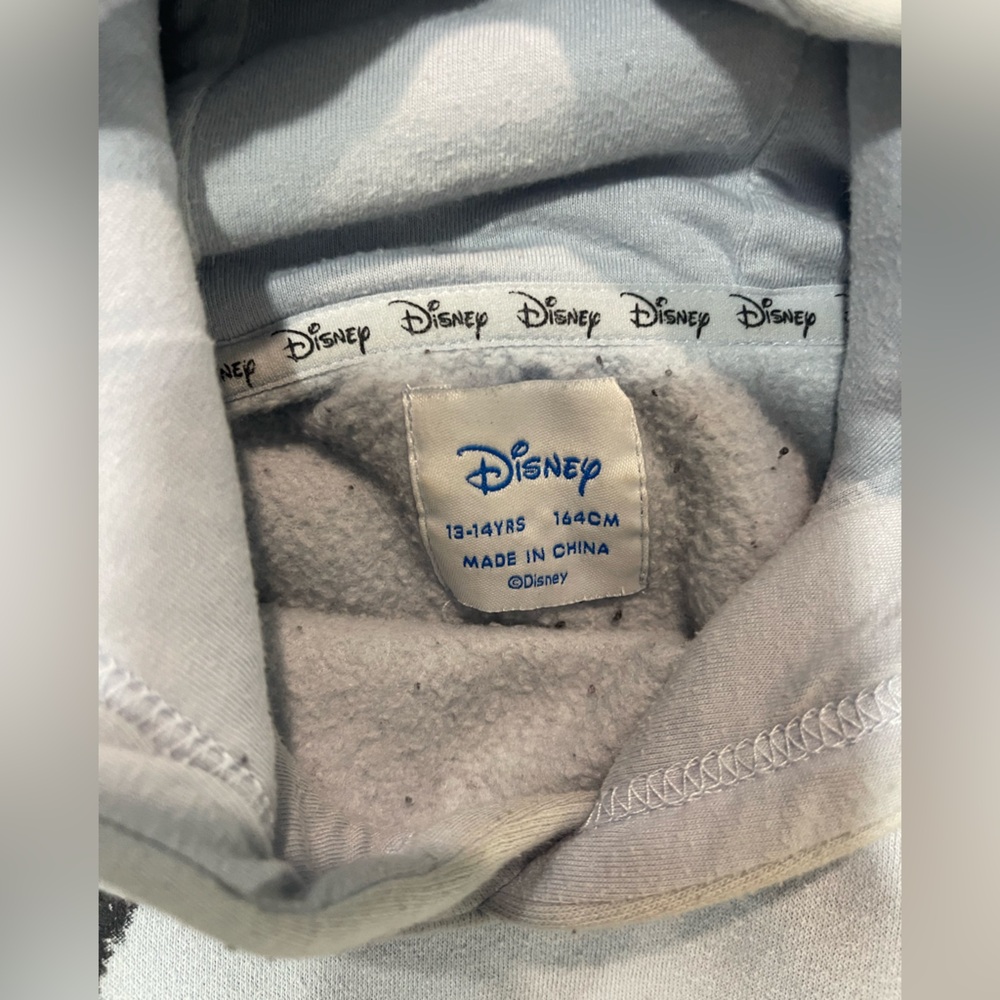 Disney Blue and White Fleece Hoodie - Picture 2 of 3